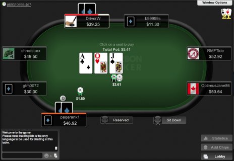 Description: Live Holdem Poker