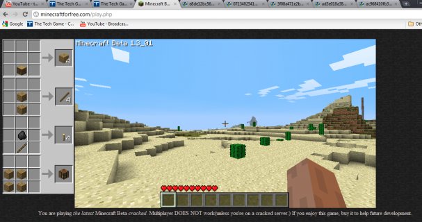 play minecraft online for free