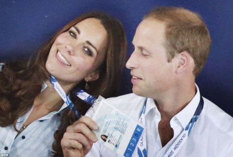 The Duke of Cambridge stepped