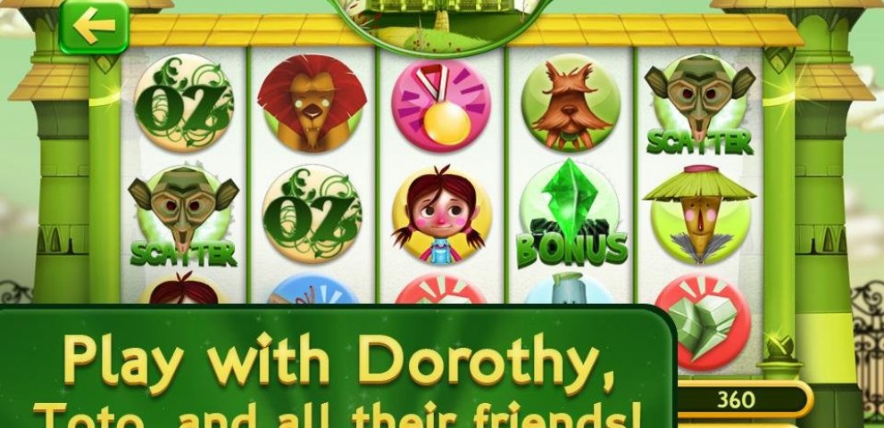 Wizard of Oz slot machine app