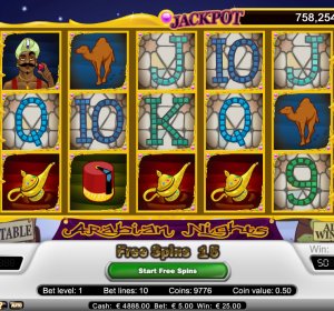 Slot machines online free spins