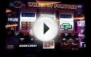 3X4x5x Wheel of Fortune Progressive Slot Machine