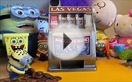 JACKPOT ON LAS VEGAS BUCKAROO CLOCKWORK TOY SLOT MACHINE