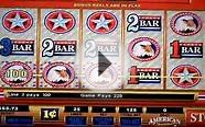 American Original Penny Slot Bonus Round at Mt. Airy Casino
