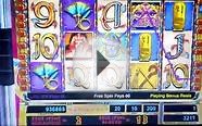 Big Slot Machine Bonus! Cleopatra Slot machine!
