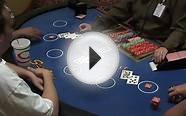 Blackjack Card Game in Las Vegas Casino Video of Dealer