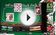 Blackjack @ mFortune Mobile NO DEPOSIT Casino Games & £5 FREE
