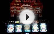 Blazing 7s slot machine free spins bonus with four retriggers