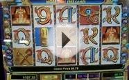 Bonus re-trigger in Cleopatra slot machine