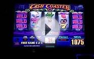 Cash Coaster Slot Machine Bonus Round in Las Vegas