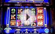 Double Hit Progressives slot bonus win at Sands Casino