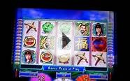 Great Wall slot machine bonus win at Parx Casino