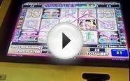 IGT Cleopatra II High limit slot machine bonus 9 free