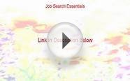 Job Search Essentials Free Review - Watch my Review [2015]