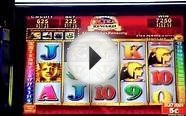 Konami max bet $11.25 jackpot huge win free game bonus retr