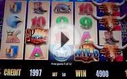 Longhorn Deluxe Slot Machine Bonus - 12 Free Spins with 2x