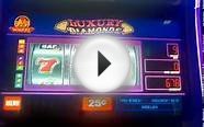 Monopoly Luxury Diamonds slot machine Live play with bonus