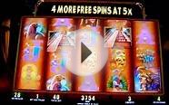 MonteZuma BONUS Free Spins - 1c WMS Video Slots