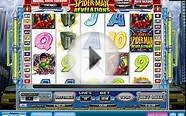 New Spiderman Video Slot Machine Game