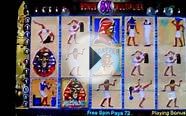 Pharaoh"s Fortune Slot Machine BONUS GAME nice hit