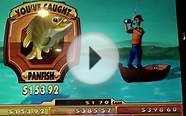 REEL EM IN SLOT MACHINE BONUS ROUND - PROGRESSIVE WON