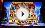 Samurai Master 4 Play slot machine bonus win at Parx casino