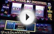 Slot * Jackpot * Wheel of Fortune Machine Slots Winner
