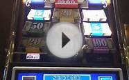 Top Dollar high limit $10 bonus win slot machine