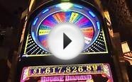 Wheel of Fortune Slot Machine Bonuses-BIG WIN!