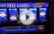 "White Pearl" free spins slot bonus Win - Aria Las Vegas