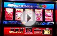 White Pearl slot machine 15 free games bonus round