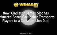 WinADay New Gladiator Games Slot and Slots Tournament